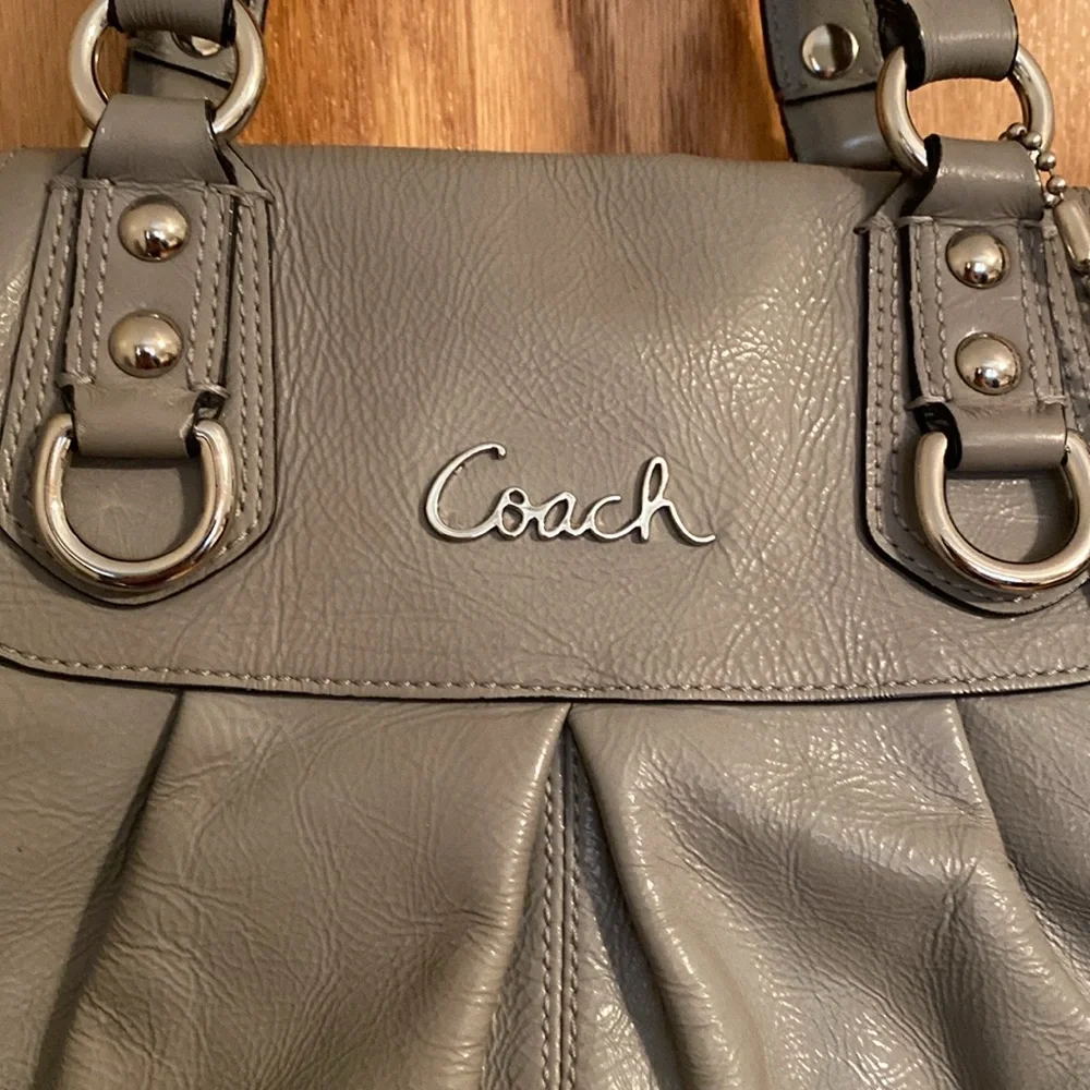 Coach Ashley Patent Leather Carryall - Picture 2 of 16